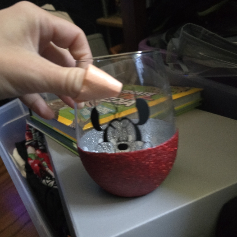 Mickey and Minnie glasses